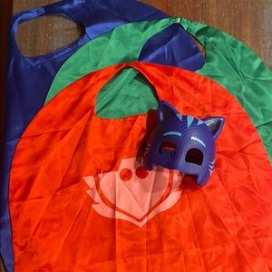 PJ Masks Capes and Catboy Mask